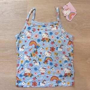Posh Peanut Hello Kitty Picot Cami Girls Large NWT
